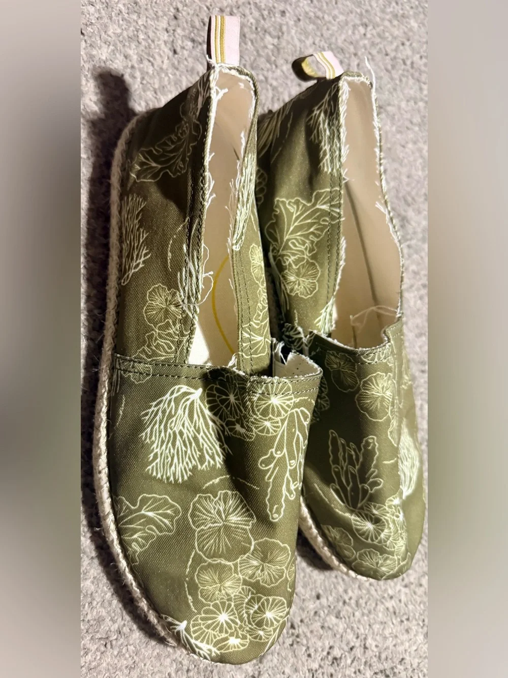 Vionic Beach Laguna Espadrilles Slip-On Size-9 Wide